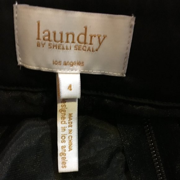 NWT LAUNDRY BY SHELLI SEGAL ZIP LACE SKIRT 4 - Picture 7 of 7